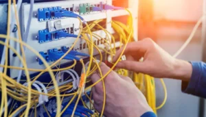 Network Cable Fixing