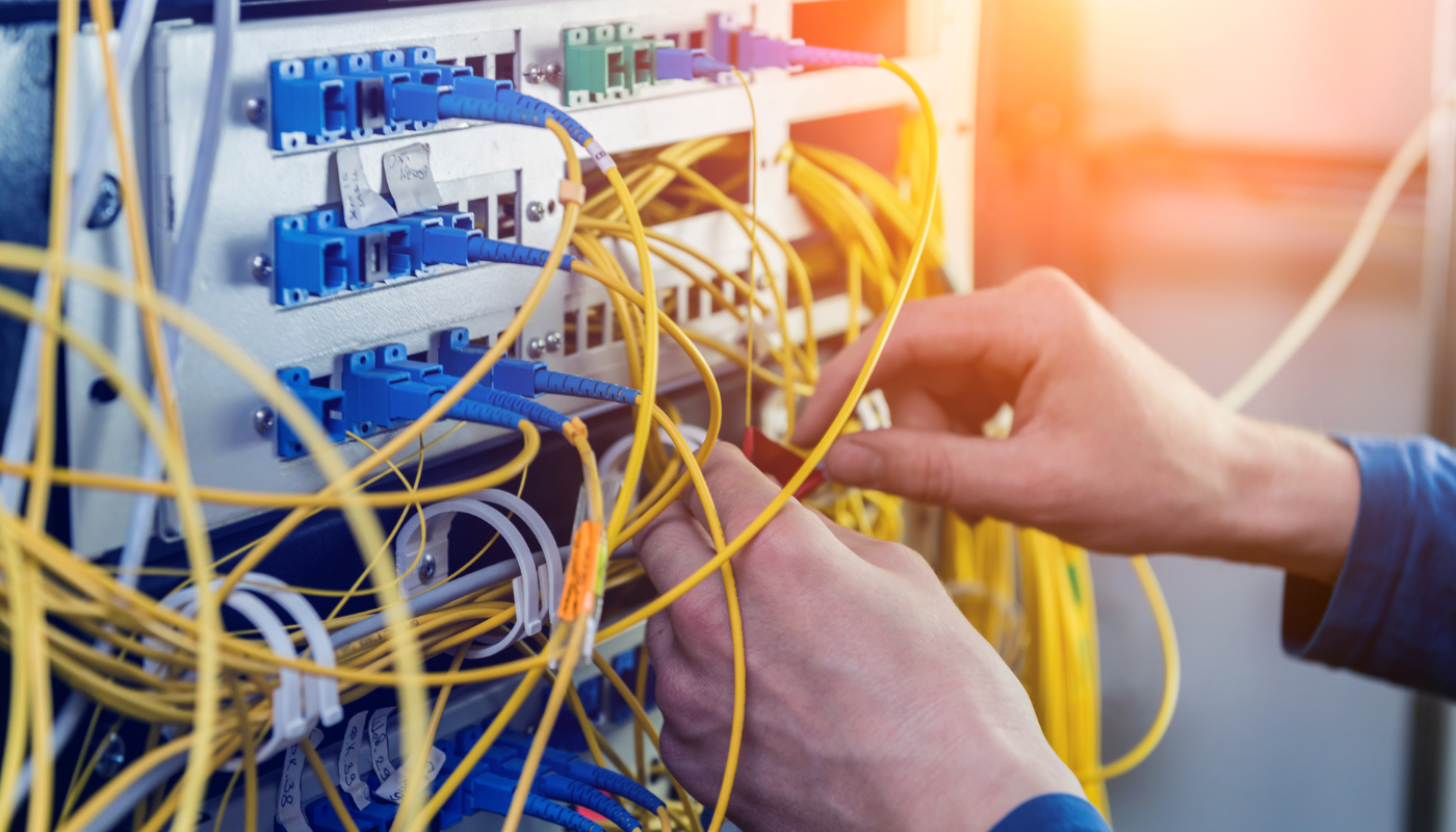 Network Cable Fixing