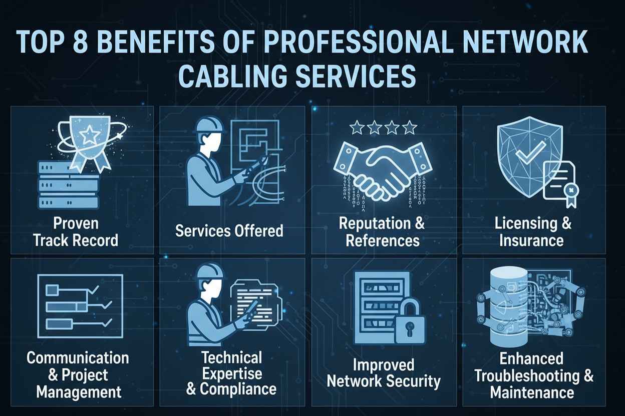 Top 8 Benefits of Professional Network Cabling Services