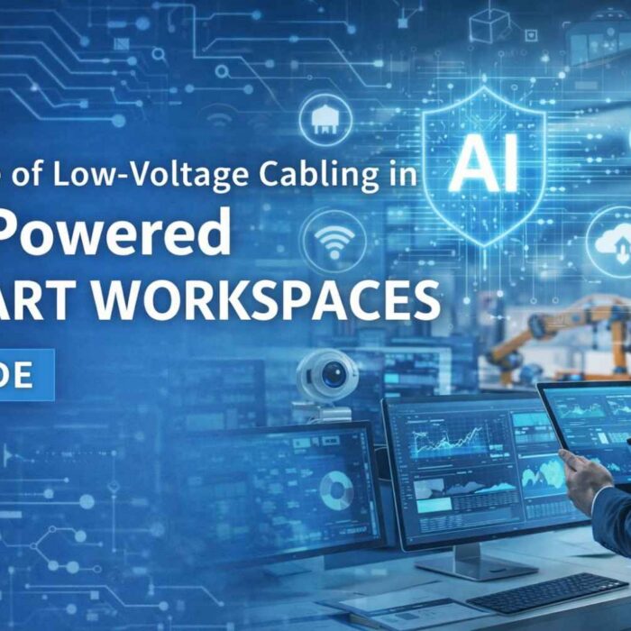 Low-voltage cabling in AI-powered data center New Jersey
