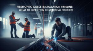 Fiber Optic Cable Installation Timeline