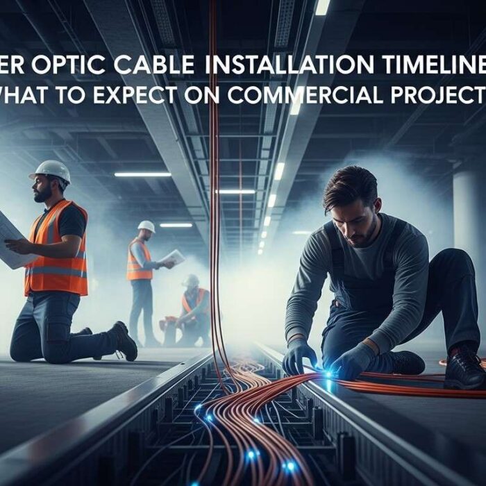 Fiber Optic Cable Installation Timeline