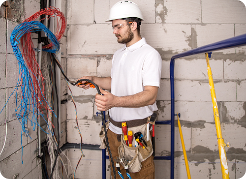 Fiber optic cable close-up – NetworkDrops contractor services