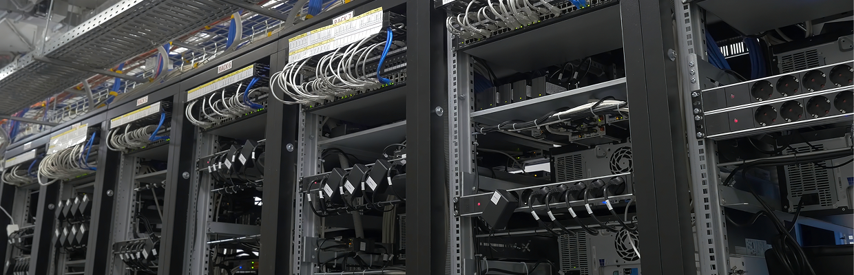 Structured network infrastructure cabling – NetworkDrops service