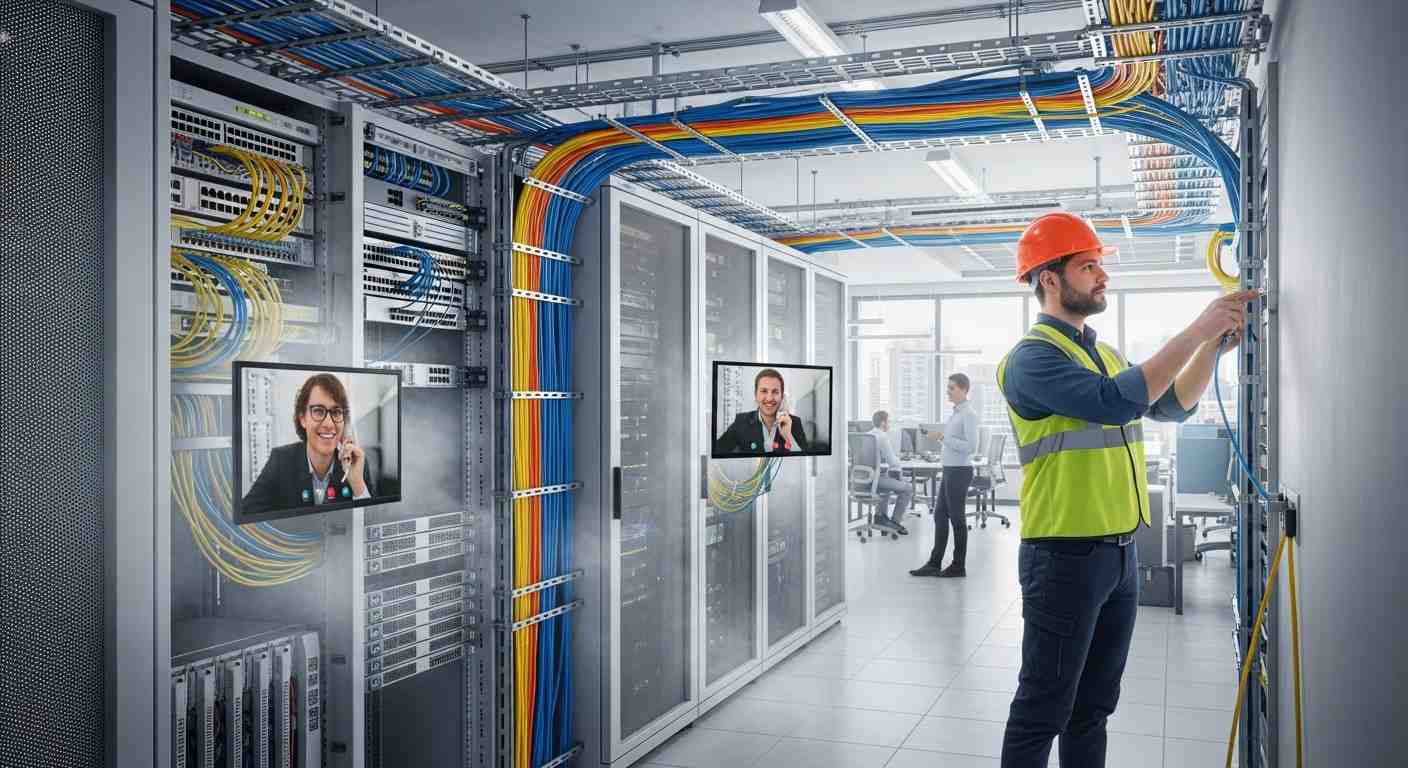 Voice & Data Cabling for Commercial Buildings