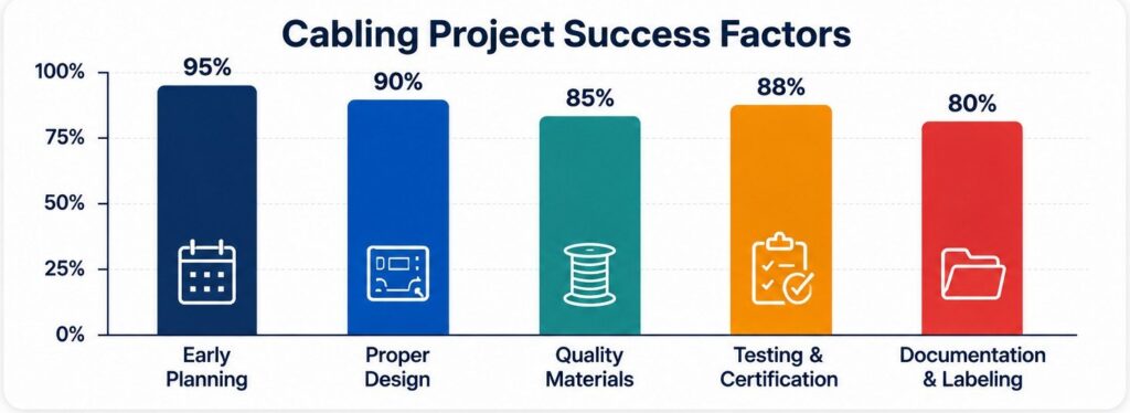 Cabling Project Success Factors