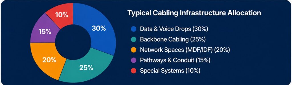 Typical Cabling Infrastructure Allocation