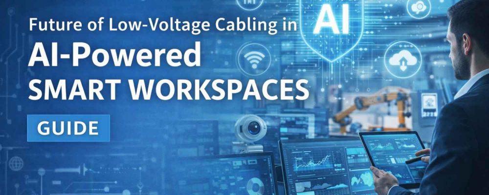 Low-voltage cabling in AI-powered data center New Jersey