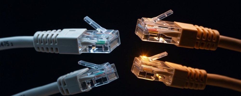 Cat 5e and Cat 6 network cables