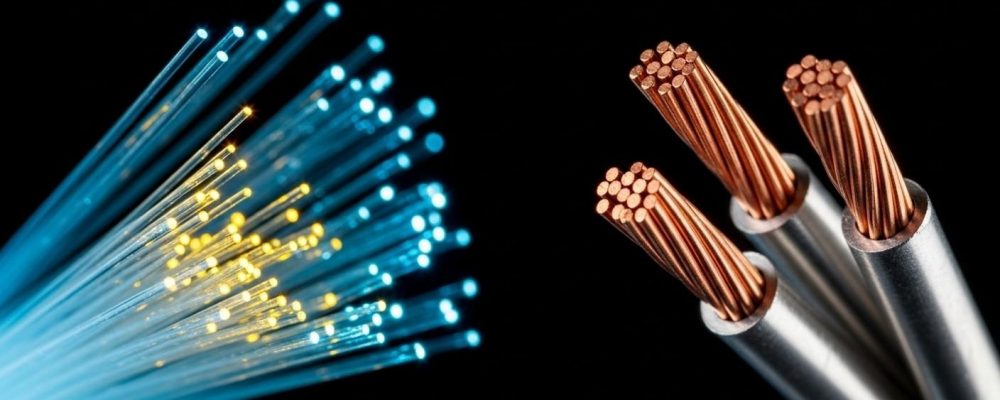 Comparing Fiber Optic and Copper Cabling