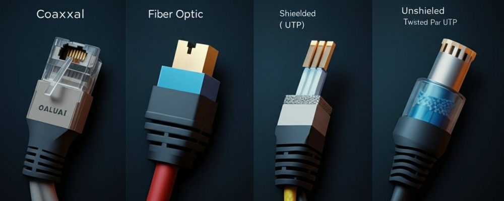 Different 4 Types of Network Cables